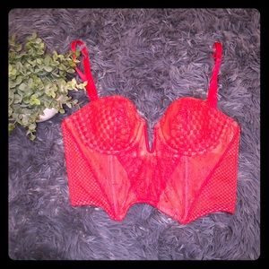 Victoria’s Secret Sexy Red Bustier